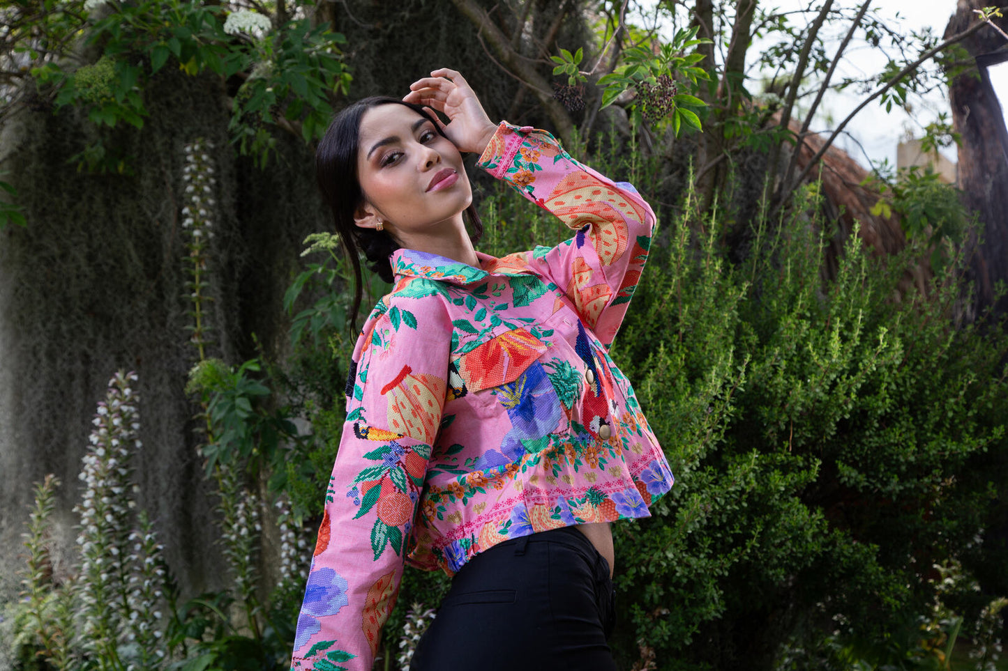 Chaqueta Lua denim
