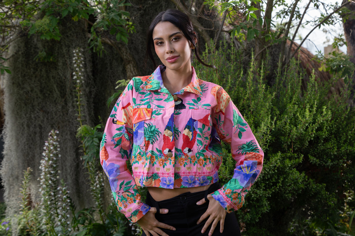 Chaqueta Lua denim