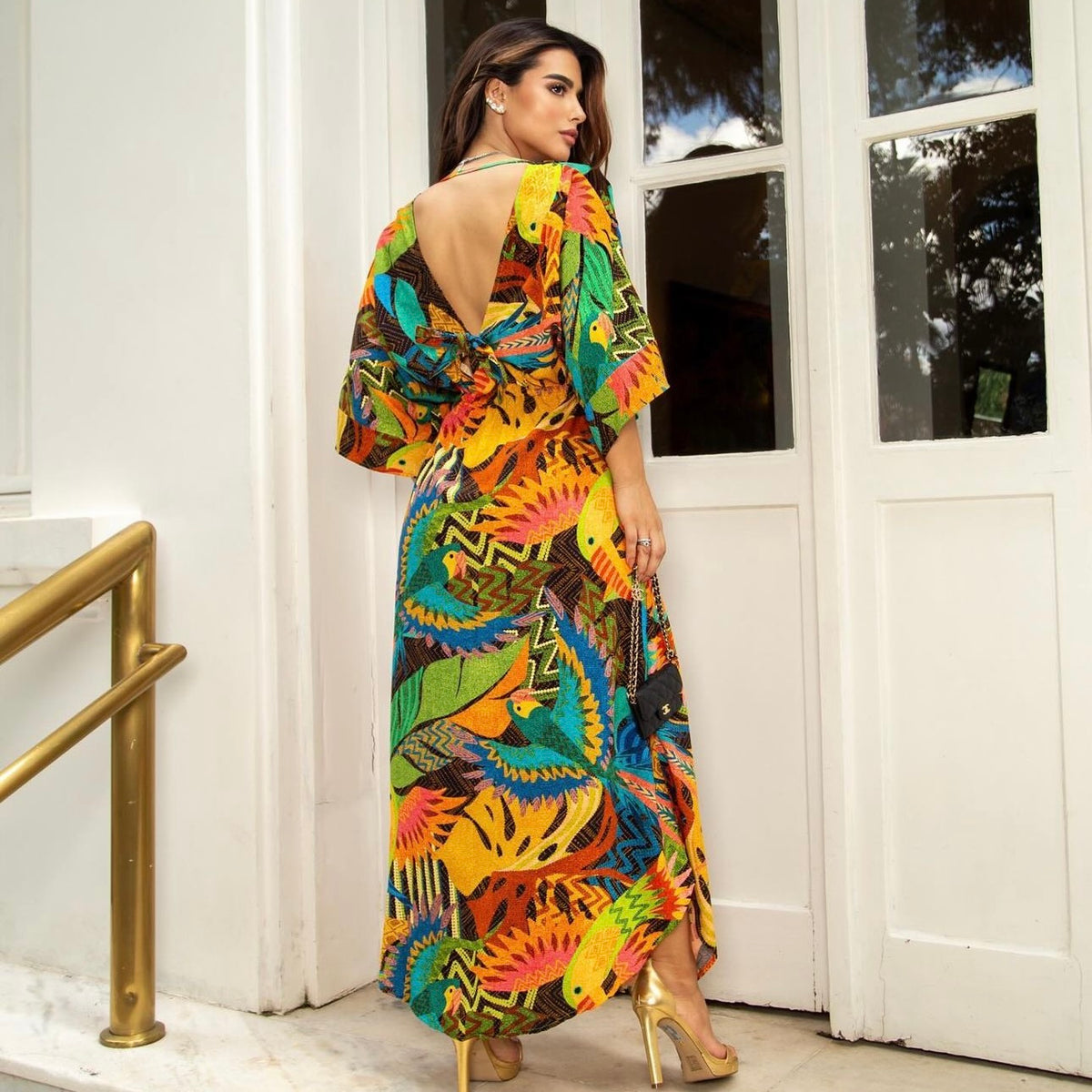 Vestido Jacaré