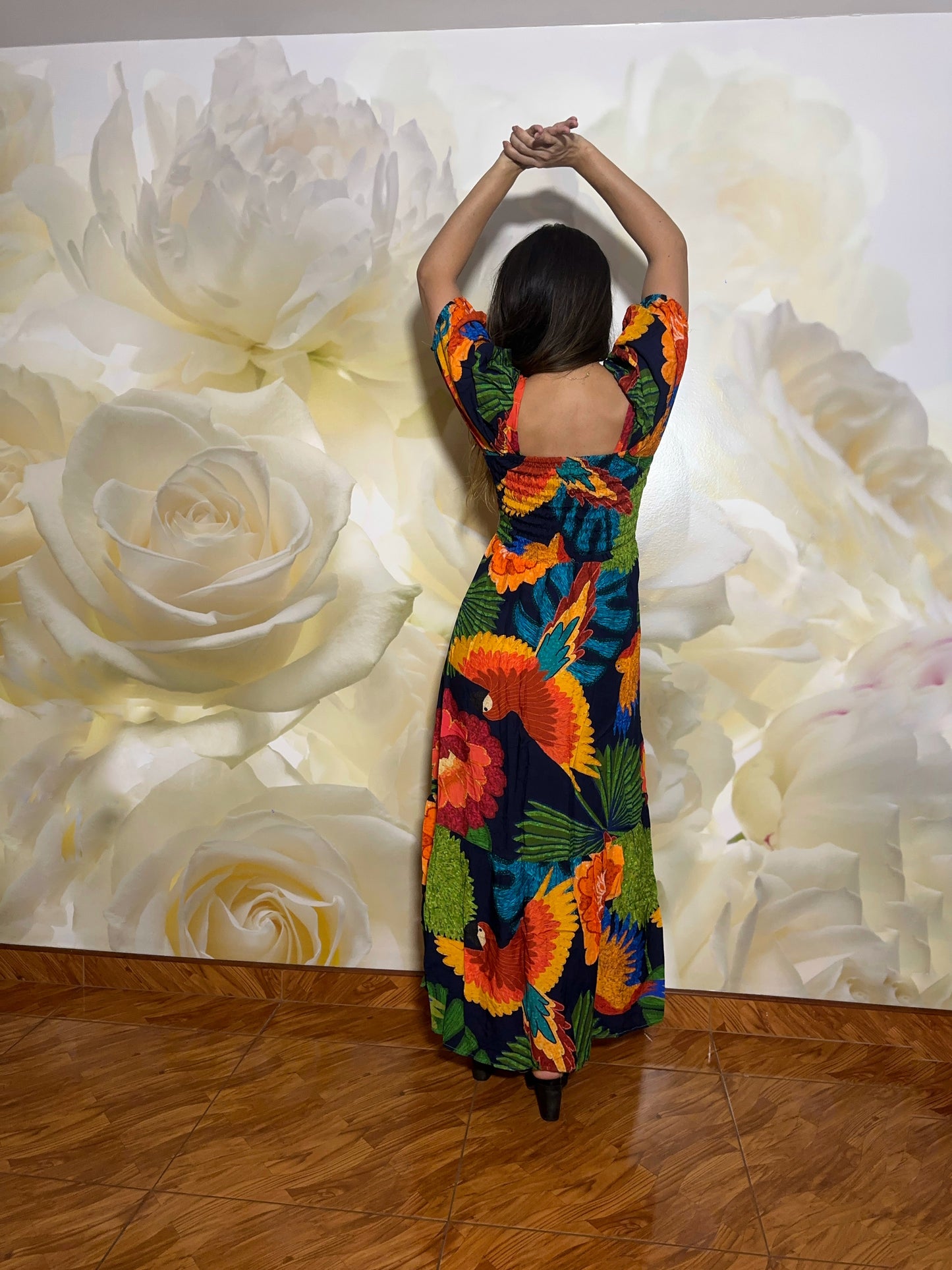 Vestido Papagaio