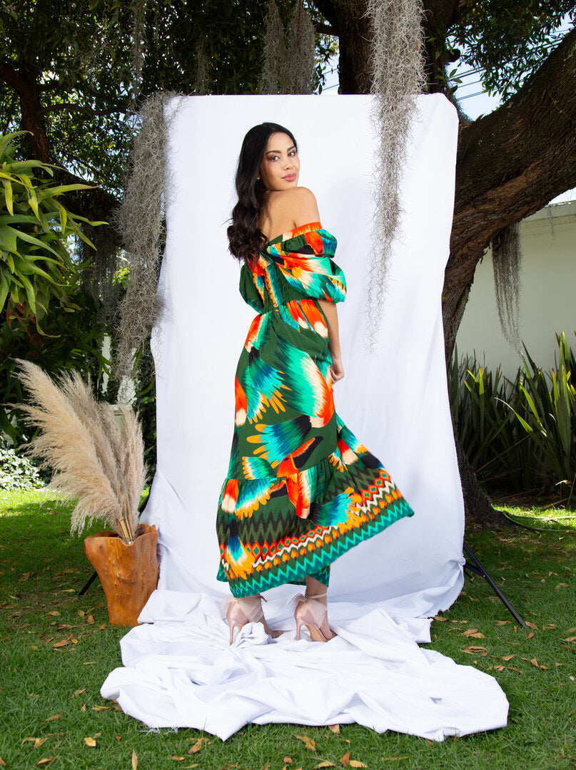 Vestido Lime