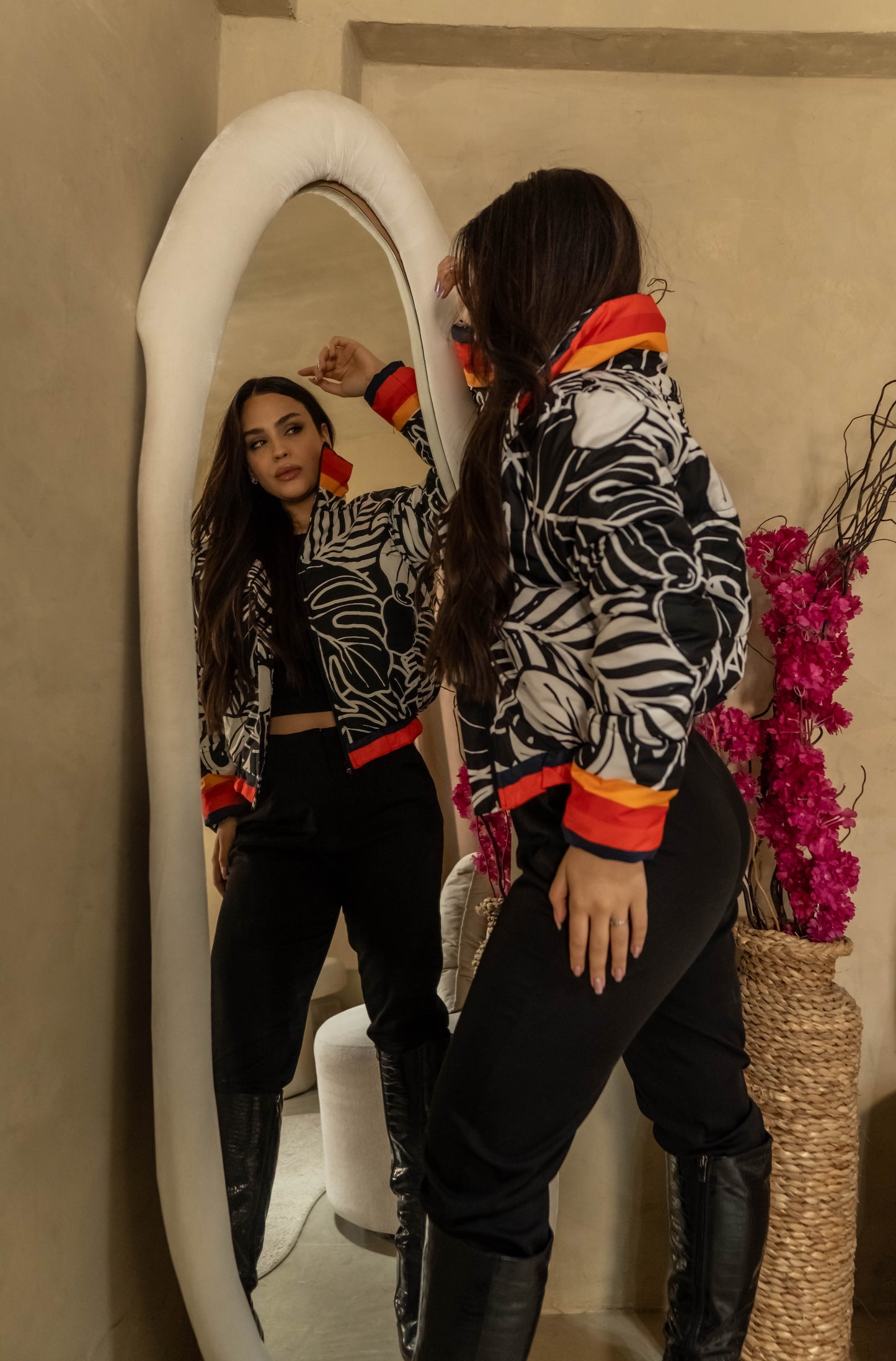 Chaqueta Hibisco