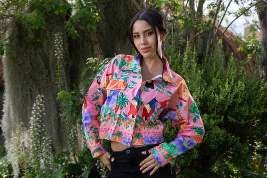 Chaqueta Lua denim