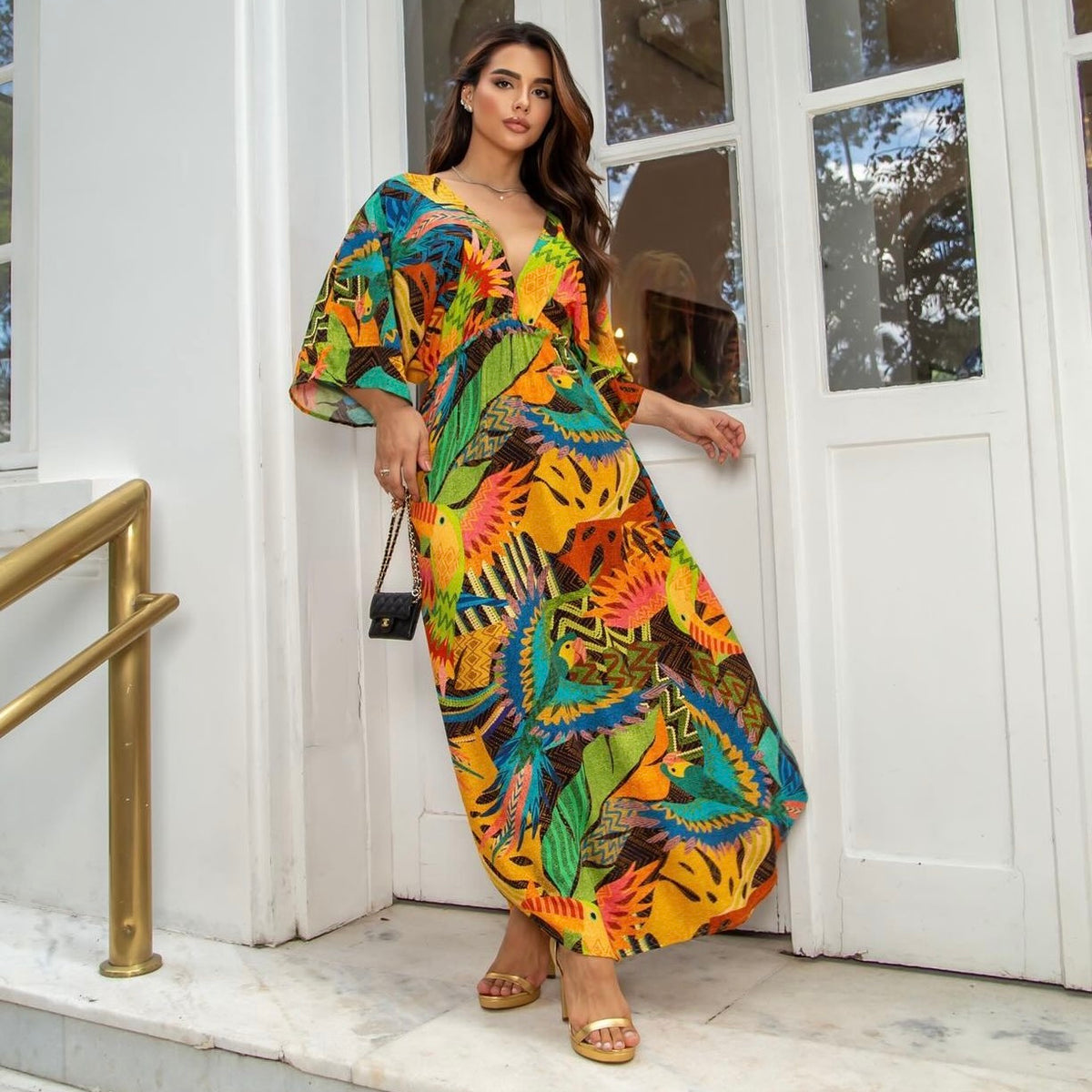Vestido Jacaré